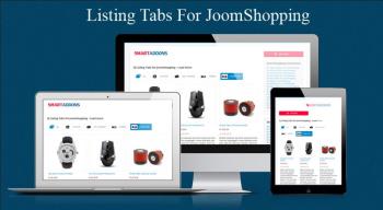 SJ Listing Tabs for JoomShopping
